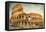 Great Colosseum - Artistic Retro Styled Picture-Maugli-l-Framed Stretched Canvas