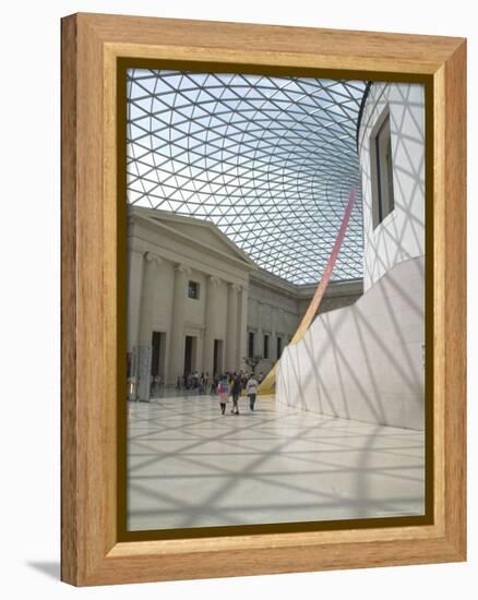 Great Court, British Museum, London, England, United Kingdom-Charles Bowman-Framed Premier Image Canvas