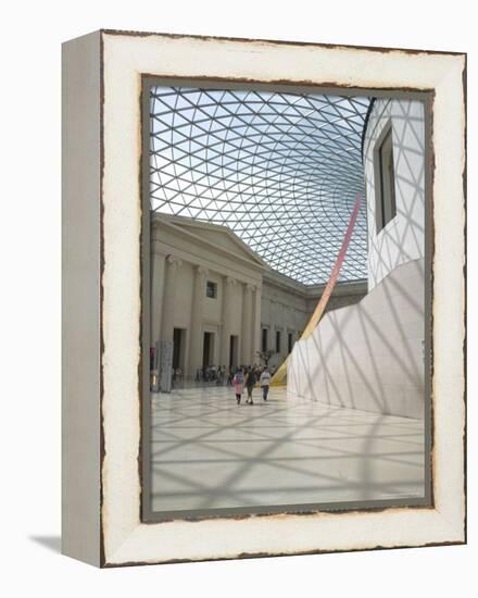 Great Court, British Museum, London, England, United Kingdom-Charles Bowman-Framed Premier Image Canvas