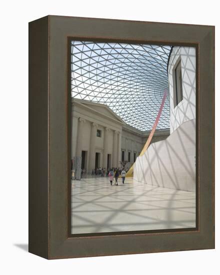 Great Court, British Museum, London, England, United Kingdom-Charles Bowman-Framed Premier Image Canvas