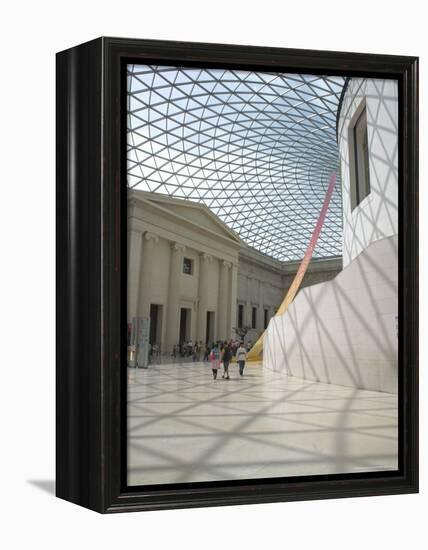 Great Court, British Museum, London, England, United Kingdom-Charles Bowman-Framed Premier Image Canvas