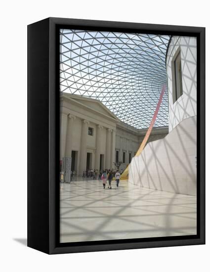 Great Court, British Museum, London, England, United Kingdom-Charles Bowman-Framed Premier Image Canvas