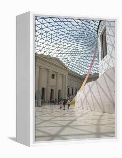 Great Court, British Museum, London, England, United Kingdom-Charles Bowman-Framed Premier Image Canvas