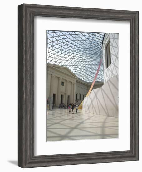 Great Court, British Museum, London, England, United Kingdom-Charles Bowman-Framed Photographic Print