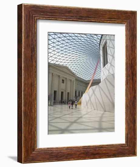 Great Court, British Museum, London, England, United Kingdom-Charles Bowman-Framed Photographic Print