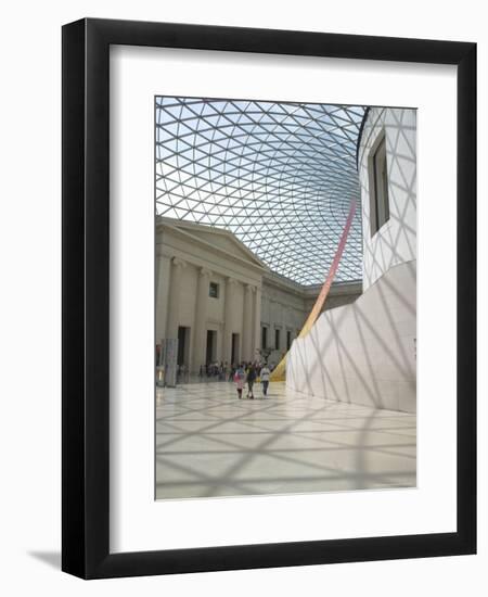 Great Court, British Museum, London, England, United Kingdom-Charles Bowman-Framed Photographic Print