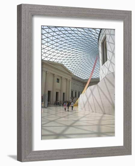 Great Court, British Museum, London, England, United Kingdom-Charles Bowman-Framed Photographic Print