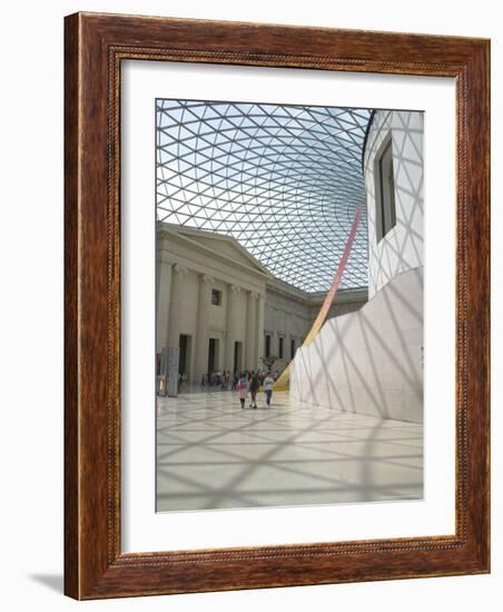 Great Court, British Museum, London, England, United Kingdom-Charles Bowman-Framed Photographic Print