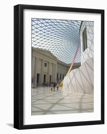 Great Court, British Museum, London, England, United Kingdom-Charles Bowman-Framed Photographic Print