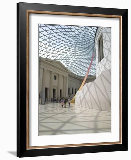 Great Court, British Museum, London, England, United Kingdom-Charles Bowman-Framed Photographic Print