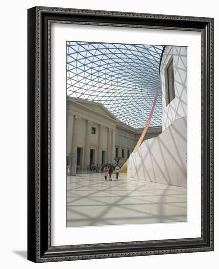 Great Court, British Museum, London, England, United Kingdom-Charles Bowman-Framed Photographic Print