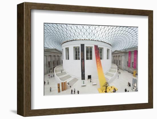 Great Court, British Museum, London, England, United Kingdom-Charles Bowman-Framed Photographic Print