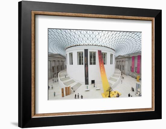 Great Court, British Museum, London, England, United Kingdom-Charles Bowman-Framed Photographic Print