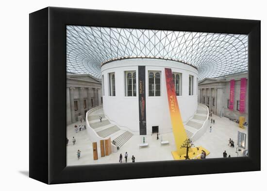 Great Court, British Museum, London, England, United Kingdom-Charles Bowman-Framed Premier Image Canvas