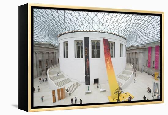 Great Court, British Museum, London, England, United Kingdom-Charles Bowman-Framed Premier Image Canvas