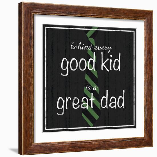 Great Dad-Lauren Gibbons-Framed Art Print