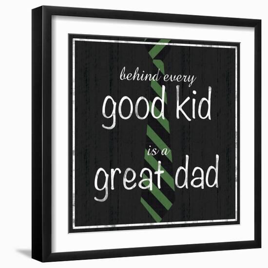 Great Dad-Lauren Gibbons-Framed Art Print