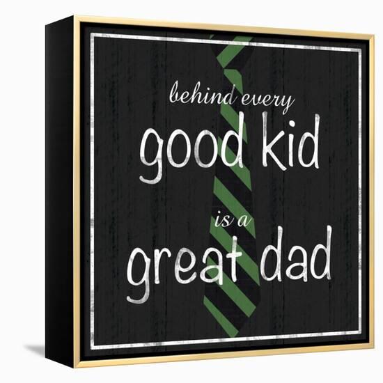 Great Dad-Lauren Gibbons-Framed Stretched Canvas