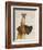 Great Dane and Chihuahua-Fab Funky-Framed Art Print