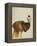 Great Dane and Cupcake-Fab Funky-Framed Stretched Canvas