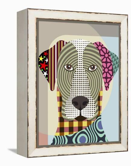 Great Dane Dog-Lanre Adefioye-Framed Premier Image Canvas