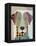 Great Dane Dog-Lanre Adefioye-Framed Premier Image Canvas