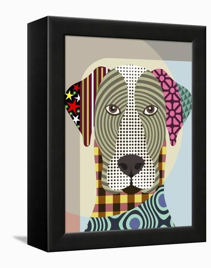 Great Dane Dog-Lanre Adefioye-Framed Premier Image Canvas