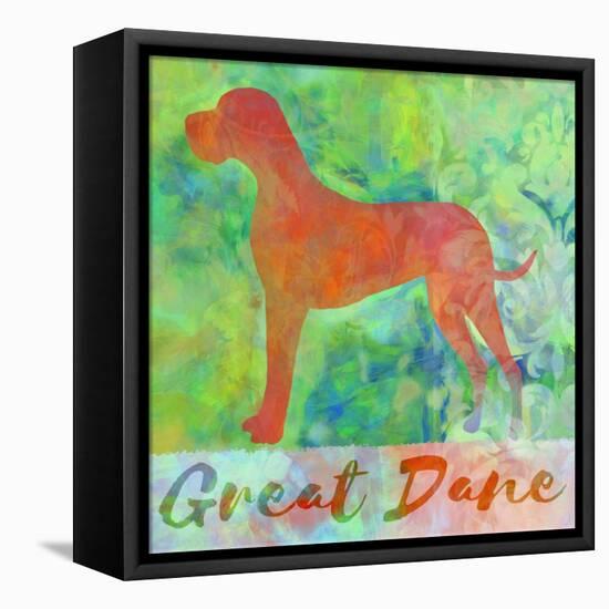 Great Dane Dog-Cora Niele-Framed Premier Image Canvas
