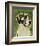 Great Dane (Harlequin, no crop)-John Golden-Framed Giclee Print