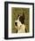 Great Dane (Mantle)-John W^ Golden-Framed Art Print