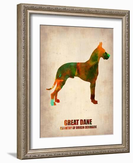 Great Dane Poster-NaxArt-Framed Art Print