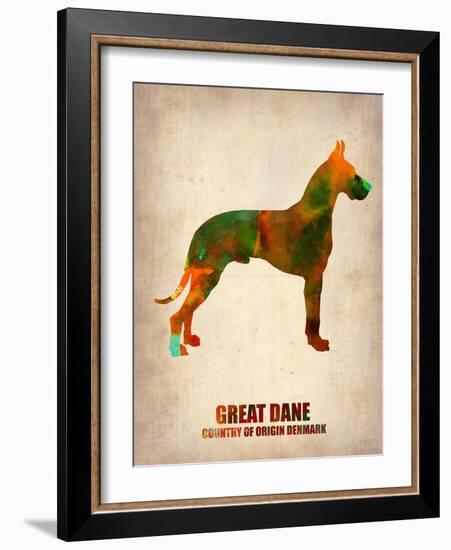 Great Dane Poster-NaxArt-Framed Art Print