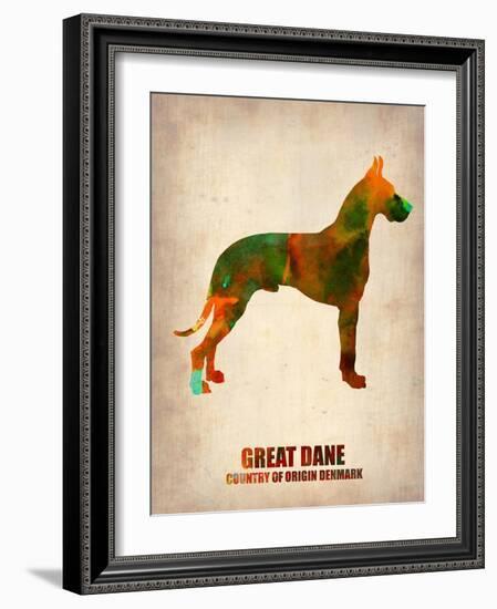 Great Dane Poster-NaxArt-Framed Art Print