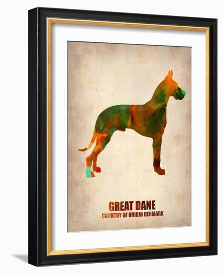 Great Dane Poster-NaxArt-Framed Art Print