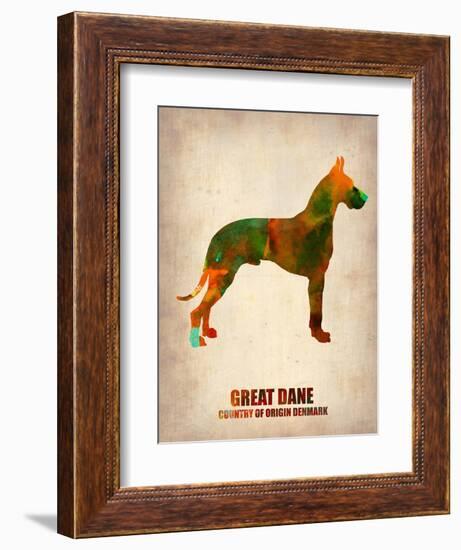 Great Dane Poster-NaxArt-Framed Art Print