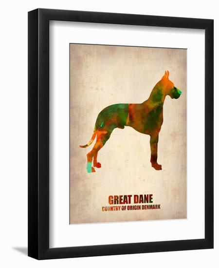 Great Dane Poster-NaxArt-Framed Art Print