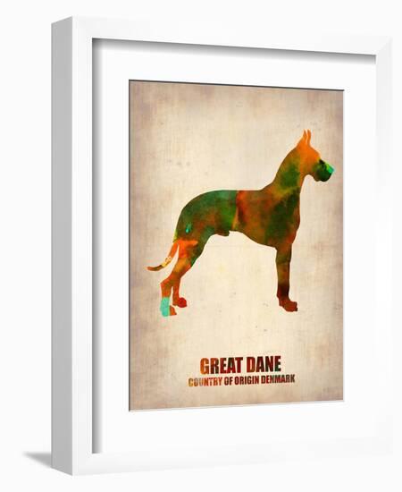 Great Dane Poster-NaxArt-Framed Art Print