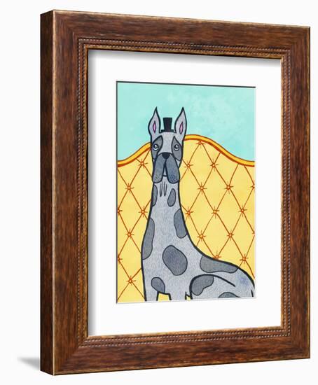 Great Dane-My Zoetrope-Framed Art Print