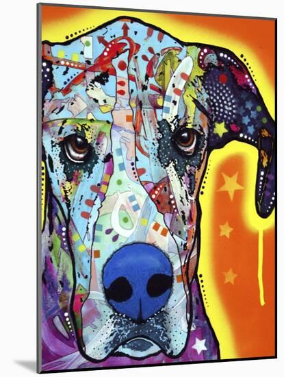 Great Dane-Dean Russo-Mounted Giclee Print