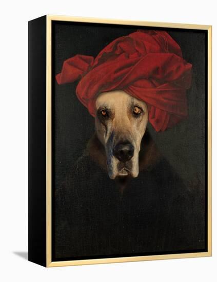 Great Dane-J Hovenstine Studios-Framed Premier Image Canvas