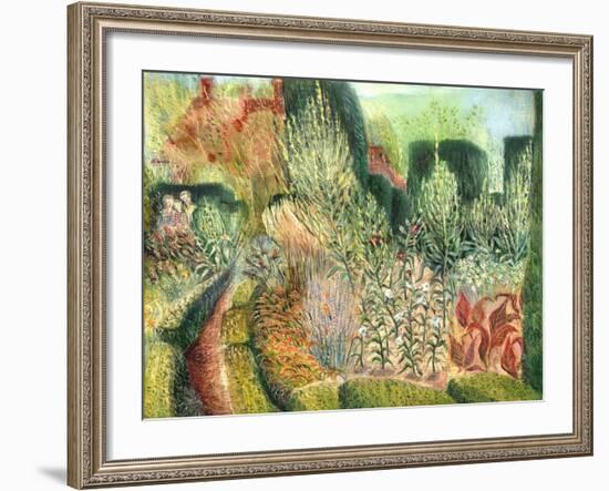 Great Dixter: Topiary and Paths-Mary Kuper-Framed Giclee Print