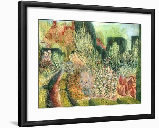 Great Dixter: Topiary and Paths-Mary Kuper-Framed Giclee Print