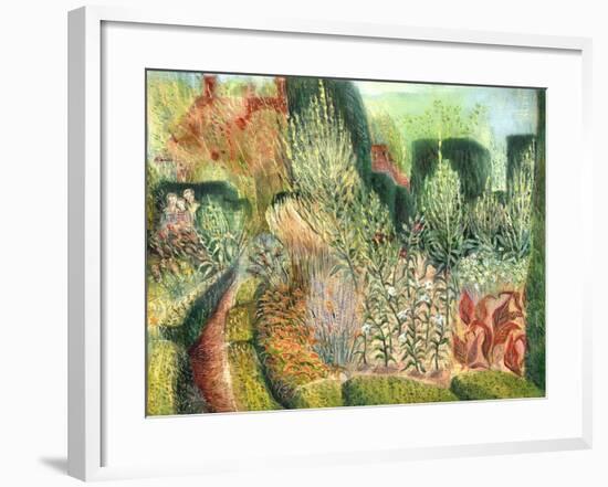 Great Dixter: Topiary and Paths-Mary Kuper-Framed Giclee Print