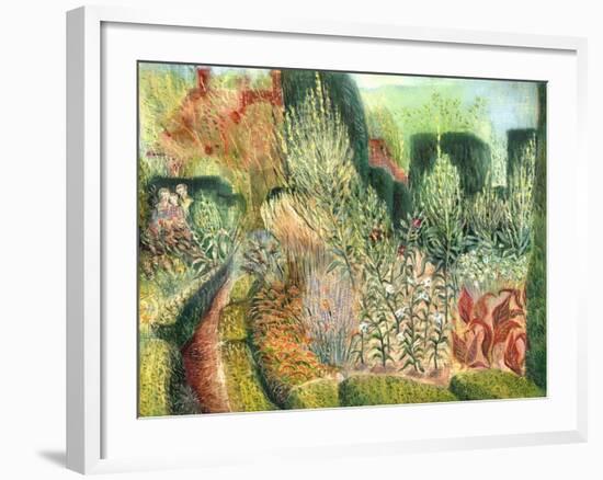 Great Dixter: Topiary and Paths-Mary Kuper-Framed Giclee Print