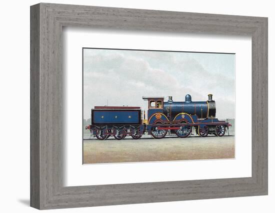 Great Eastern Railway Express Locomotive No 1000 Claud Hamilton-null-Framed Photographic Print