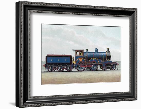 Great Eastern Railway Express Locomotive No 1000 Claud Hamilton-null-Framed Photographic Print