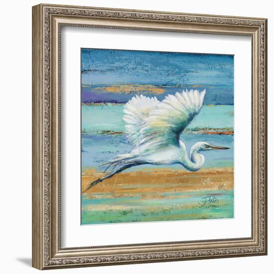 Great Egret I-Patricia Pinto-Framed Art Print