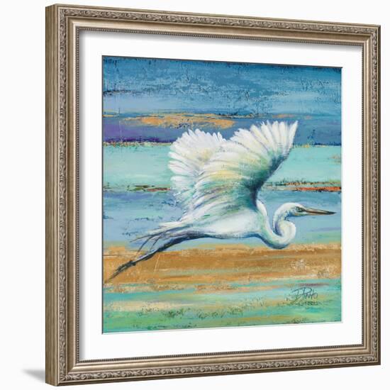 Great Egret I-Patricia Pinto-Framed Art Print