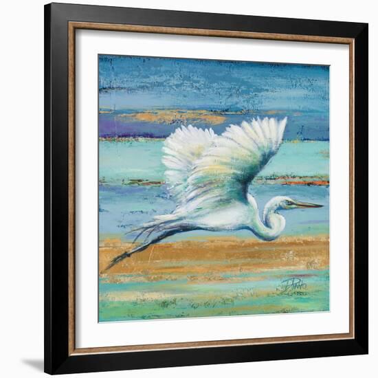 Great Egret I-Patricia Pinto-Framed Art Print