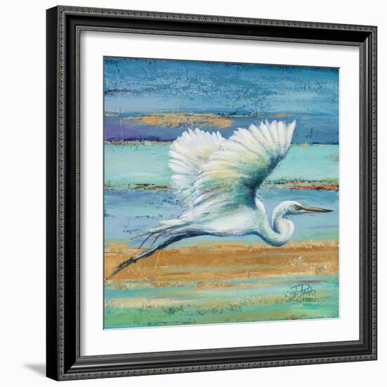 Great Egret I-Patricia Pinto-Framed Art Print